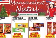 Katalog Promo Alfamart Terbaru Spesial Liburan Natal 24-25 Desember 2024, Borong Snack Beli 1 Gratis 1!