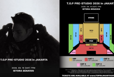 Harga Tiket Fan Meeting T.O.P di Jakarta 2026, Mulai Rp1,2 Juta