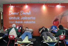 Gandeng PWI Jaya dan PMI DKI, Bank Jakarta Gelar Donor Darah Bantu untuk Stok di Ibu Kota