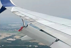 Ngeri! Detik-Detik Sebagian Sayap Boeing 737 Lepas saat Terbang
