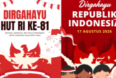 35 Kartu Ucapan 17 Agustus 2026 Terbaru dan Gratis, Bagikan Semarak Kemerdekaan Indonesia di Medsos