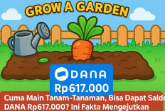 Cuan dari Kebun Virtual! Klaim Saldo DANA Gratis Hingga Rp617.000 dengan Grow a Garden