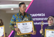 BULOG Raih Penghargaan BUMN Entrepreneurial Marketing Awards di Jakarta Marketing Week 2026