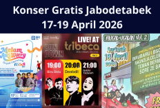 10 Konser Gratis Jabodetabek 17-19 April 2026, Akhir Pekan Karaoke Bareng Aldi Taher hingga Juicy Luicy!