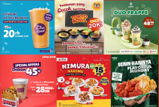 7 Promo Makanan dan Minuman Pekan ini 13-19 Januari 2025, Ada HokBen hingga Chatime