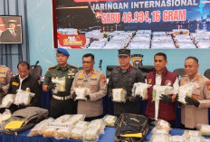 Oknum TNI Ditangkap Polda Riau, Rp84,491 Miliar Sabu Jaringan Internasional Disita