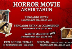 8 Daftar Film Movievaganza Horor Trans7 Spesial Tahun Baru 2025, Ada Waktu Maghrib hingga Suzzana Malam Jumat Kliwon!