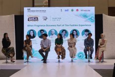 5 Desainer di Indonesia Fashion Week 2026 Terjemahkan Keharuman Dahlia Jadi Karya Fashion