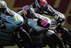 Veda Ega Pratama Menggila di Silverstone Tikung Uriarte! Tembus 3 Besar Moto3 Inggris, Hakim Danish Gagal Q2