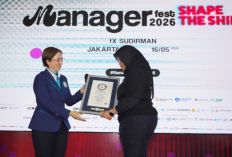 Manager Fest 2026 Pecahkan Rekor Dunia Guinness, Kumpulkan Kartu Nama Terbanyak dalam 8 Jam