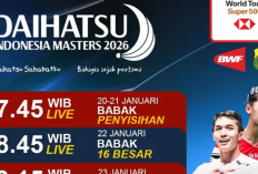 Cara Nonton Indonesia Masters 2026 di TV RCTI dan Vision+, Cek Jadwal Siaran dan Link Live Streaming