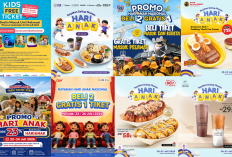10 Daftar Promo Hari Anak Nasional 2026, Ada Makanan-Minuman hingga Tiket Wisata Gratis!