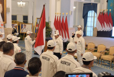 Lepas 432 Atlet ke Asian Games, Prabowo: Tunjukkan Anak Indonesia Tak Kenal Menyerah
