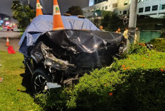 Fortuner Tabrak PCX dan Aerox di PIK, Dua Orang Tewas