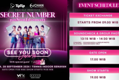 Rundown Konser Secret Number di Jakarta 28 September 2024, Open Gate Pukul 17.00 WIB