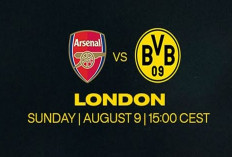 Jadwal Bola Malam Ini, Minggu  9 Agustus 2026: Big Match Man City vs Atletico hingga Arsenal vs Dortmund