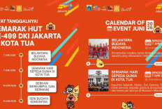 4 Event HUT ke-499 Jakarta di Kota Tua, Pertunjukkan Seni hingga Bermain Permainan Tradisional