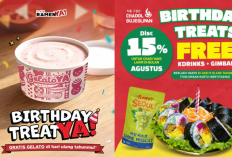 25 Promo Birthday Treats Oktober 2026 dan Cara Klaimnya, Ada Starbucks, Kimukatsu hingga Ayam Pak Gembus