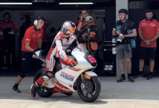 Selisih 0,385 Detik!! Veda Ega Berpeluang Naik Podium Moto3 Mandalika 2026, Start P7 Jadi Modal Penting