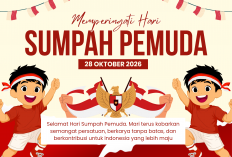 50 Kartu Ucapan Hari Sumpah Pemuda 2026 Gratis dan Desain Menarik, Cocok Share di Medsos