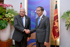 Momen Jokowi Bertemu Presiden Sri Lanka di Sela WWF ke-10
