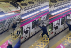 Viral Suporter Malaysia Ngamuk hingga Rusak Fasilitas Kereta di Stasiun LRT, Gagal Lolos ke Semifinal Piala AFF 2024