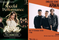 8 Konser Gratis di Jabodetabek 16-18 Oktober 2026, Dimeriahkan Raisa, Armada dan NPD