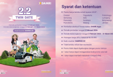 Asyik! DAMRI Hadirkan Promo Tiket Spesial 2.2 Twin Date, Klaim Kode Vouchernya di Sini