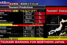 Breaking News! Gempa Jepang 7.6M, Peringatan Tsunami Dikeluarkan Untuk 5 Provinsi