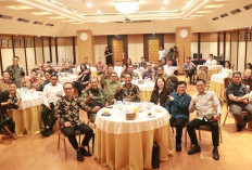 Menteri Hukum Silaturahmi dengan Pemred, Bahas KUHP, KUHAP hingga Bantuan Hukum