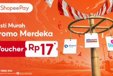 Rayakan HUT RI, Aplikasi ShopeePay Hadirkan Promo Rp17 untuk Berbagai Kebutuhan Sehari-hari