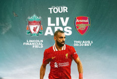 Link Live Streaming Liverpool vs Arsenal di Lincoln Financial Field, Tes Ombak Arne Slot Lawan Mikel Arteta