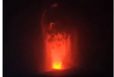 Gunung Anak Krakatau Erupsi, Semburkan Lava dan Dentuman Keras