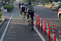 Pramono Kritik Jalur Sepeda di Jakarta: Mas Anies Masih Setengah Hati