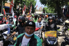 Ada Demo Ojol di Kemnaker Hari ini, Pengemudi Kompak Off Bid Massal