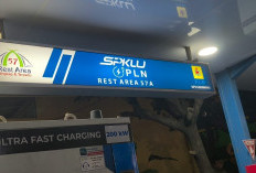 Pengguna Mobil Listrik Tak Perlu Khawatir, Dua SPKLU Hadir di Rest Area KM 57