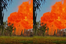 Kena Kantong Gas Alam, Proyek Sumur Air di Aceh Utara Picu Semburan Api Raksasa Setinggi 75 Meter