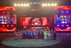 Damkar DKI Jakarta, Oplet Si Doel dan Wagub Rano Karno Meriahkan Infinite Show IIMS 2026