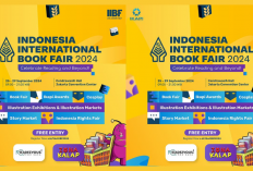 Event Pameran Buku IIBF 2024 Kembali Digelar 25-29 September di JCC Senayan, Gratis Tiket Masuk!