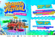 Gaspol Akhir Tahun! Yamaha Rev Festival Sambangi Senayan Park, Bergoyang Bersama Artis Ibukota