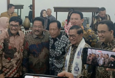 Anies dan Ahok Mesra di Balai Kota Jakarta, Hadiri Acara Bentang Harapan JAKasa