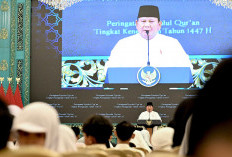 Prabowo Ajak Jadikan Al-Qur’an Sumber Persatuan Bangsa di Peringatan Nuzulul Qur’an