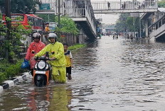 Banjir Jakarta Rendam 34 RT dan Puluhan Jalan hingga 70 Cm