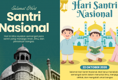 25 Kartu Ucapan Hari Santri 2026 Gratis, Bagikan Doa, Semangat, dan Harapan Baik ke Medsos