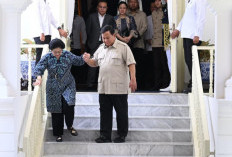 Pertemuan 2 Jam di Istana, Prabowo dan Megawati Bahas Geopolitik Global