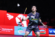 Jonatan Christe Dilibas Victor Lai di Final Indonesia Open 2026, Kartu Kuning Jadi Penyebab?