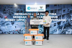 Peduli Palestina, Baznas RI dan Nobby Official Salurkan Sedekah Penjualan Produk Ghazia Collection Rp1 Miliar 