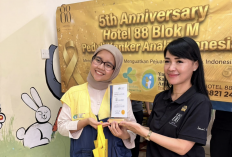 FUNTASTIC 5TH ANNIVERSARY: Hotel 88 Blok M Berbagi Keceriaan Bersama Yayasan Kanker Anak Indonesia   