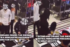 Geger Pria Tendang Pengunjung Wanita di Food Court Senayan City, Identitas Masih Misteri
