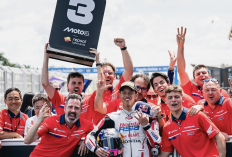 3 Sejarah Gila Veda Ega Pratama di Moto3 Brasil 2026, Libas 6 Pembalap hingga Podium